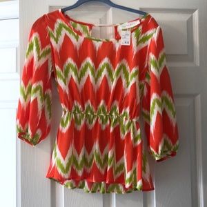 Peaches ‘n Cream blouse